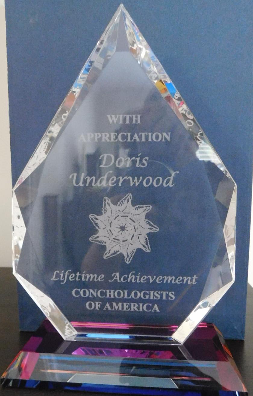 Doris Underwood's Lifetime Achievement Award, 2020